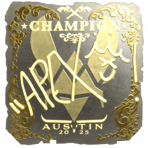 Sticker | apEX (Gold, Champion) | Austin 2025