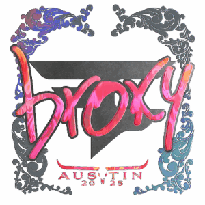 Sticker | broky (Holo) | Austin 2025