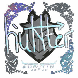 Sticker | huNter- (Holo) | Austin 2025