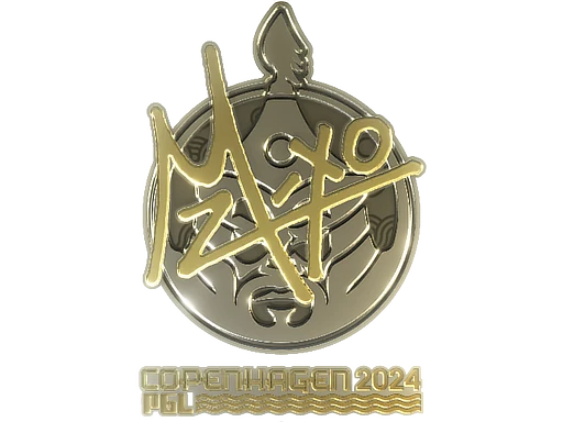 Sticker | mzinho (Gold) | Copenhagen 2024
