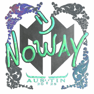 Sticker | noway (Holo) | Austin 2025