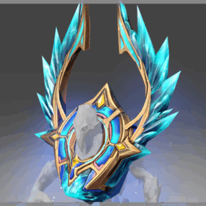 Unusual Crystalline Crown - Shoulder