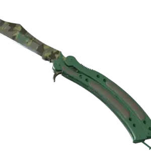 ★ StatTrak™ Butterfly Knife | Boreal Forest (Well-Worn)