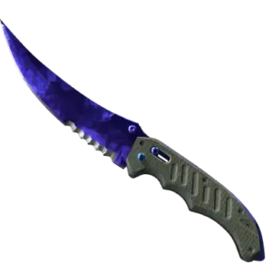 ★ StatTrak™ Flip Knife | Doppler Sapphire (Factory New)