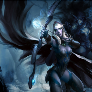 Autographed Traxex the Drow Ranger