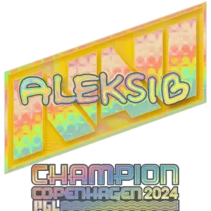 Sticker | Aleksib (Holo, Champion) | Copenhagen 2024