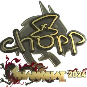 Sticker | chopper (Gold) | Shanghai 2024