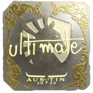 Sticker | ultimate (Gold) | Austin 2025