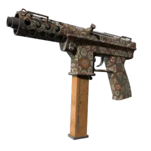Tec-9 | Orange Murano (Battle-Scarred)