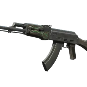 AK-47 | Emerald Pinstripe (Well-Worn)