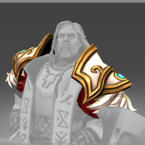 Autographed Pauldrons of Sacred Light