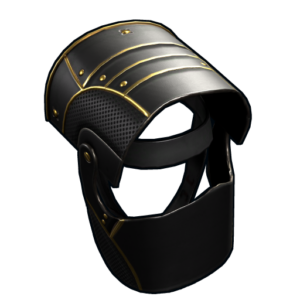 Black Gold Helmet