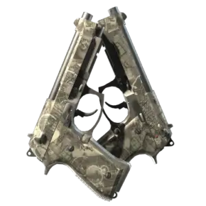 Dual Berettas | Heist (Well-Worn)