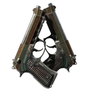 Dual Berettas | Tread (Battle-Scarred)