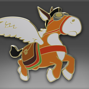 Genuine Classic Pin: Courier Donkey