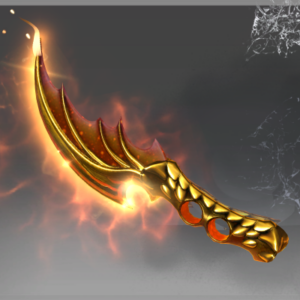 Inscribed Golden Hydrakan Latch