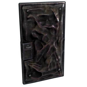 Melted Blast Door