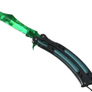 ★ Butterfly Knife | Gamma Doppler Emerald (Minimal Wear)