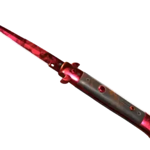 ★ Stiletto Knife | Doppler Ruby (Minimal Wear)