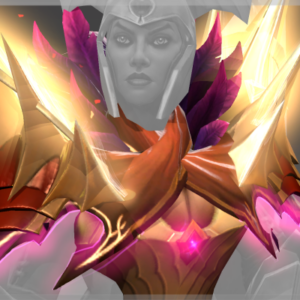 Inscribed Radiant Conqueror Shoulder