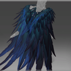 Inscribed Ravencloak - Back