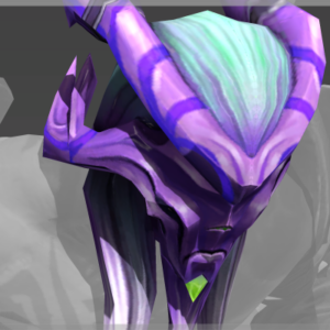 Inscribed Visage of the Emerald Age