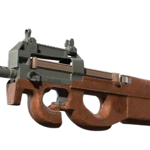 P90 | Leather (Well-Worn)