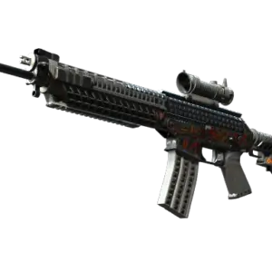 SG 553 | Heavy Metal (Factory New)