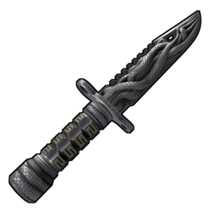 Serpent Weave Combat Knife