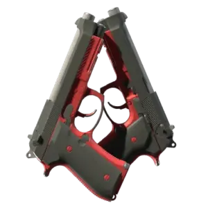 StatTrak™ Dual Berettas | Panther (Well-Worn)