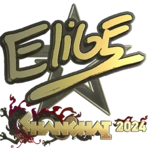 Sticker | EliGE (Gold) | Shanghai 2024