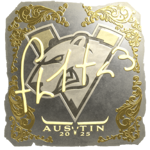 Sticker | FL1T (Gold) | Austin 2025
