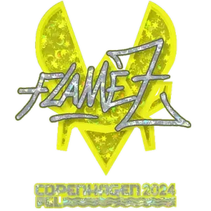 Sticker | FlameZ (Glitter) | Copenhagen 2024