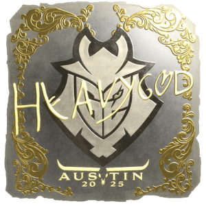 Sticker | Heavygod (Gold) | Austin 2025