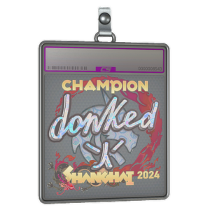 Sticker Slab | donk (Holo, Champion) | Shanghai 2024