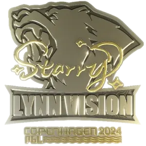 Sticker | Starry (Gold) | Copenhagen 2024