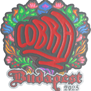 Sticker | cobra (Embroidered) | Budapest 2025