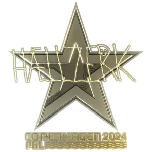Sticker | hallzerk (Gold) | Copenhagen 2024