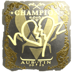 Sticker | ropz (Gold, Champion) | Austin 2025