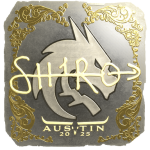 Sticker | sh1ro (Gold) | Austin 2025
