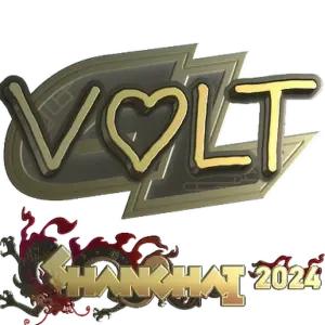 Sticker | volt (Gold) | Shanghai 2024