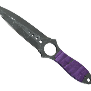 ★ Skeleton Knife | Ultraviolet (Battle-Scarred)