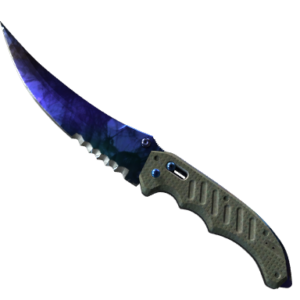 ★ StatTrak™ Flip Knife | Doppler (Minimal Wear)