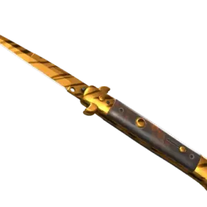 ★ StatTrak™ Stiletto Knife | Tiger Tooth (Minimal Wear)