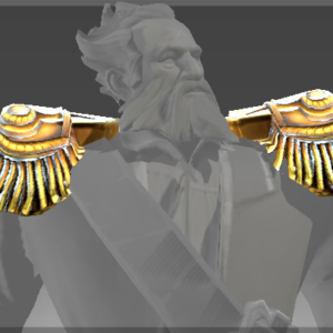 Autographed Epaulets of the Divine Anchor