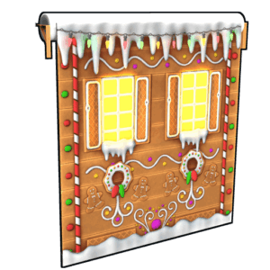 Gingerbread Garage Door