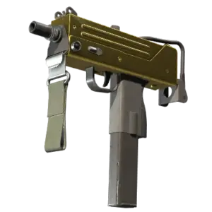 MAC-10 | Gold Brick (Minimal Wear)