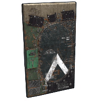 Salvaged APC Door