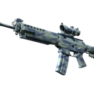 StatTrak™ SG 553 | Wave Spray (Factory New)