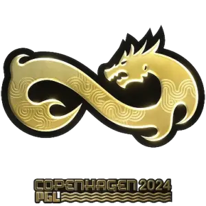 Sticker | Eternal Fire (Gold) | Copenhagen 2024
